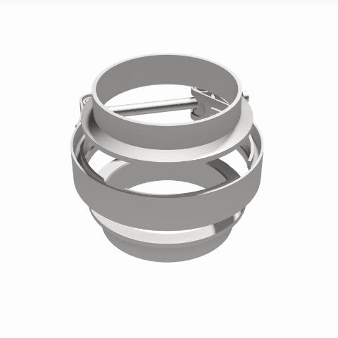 MagnaFlow exhaust clamp 3 inch stainless steel 10169