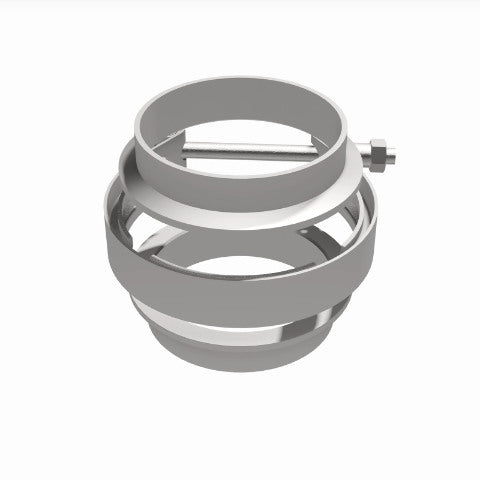 MagnaFlow exhaust clamp 3 inch stainless steel 10169