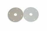 Mr. Gasket hood and deck pinning kits with screw on scuff plates chrome polished steel 1017