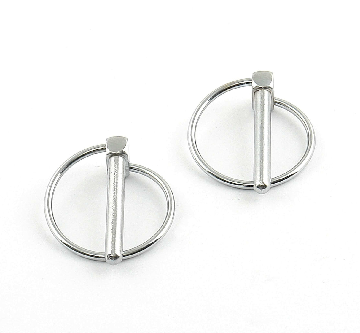 Mr. Gasket torsion clips set of 2 chrome steel 1017A