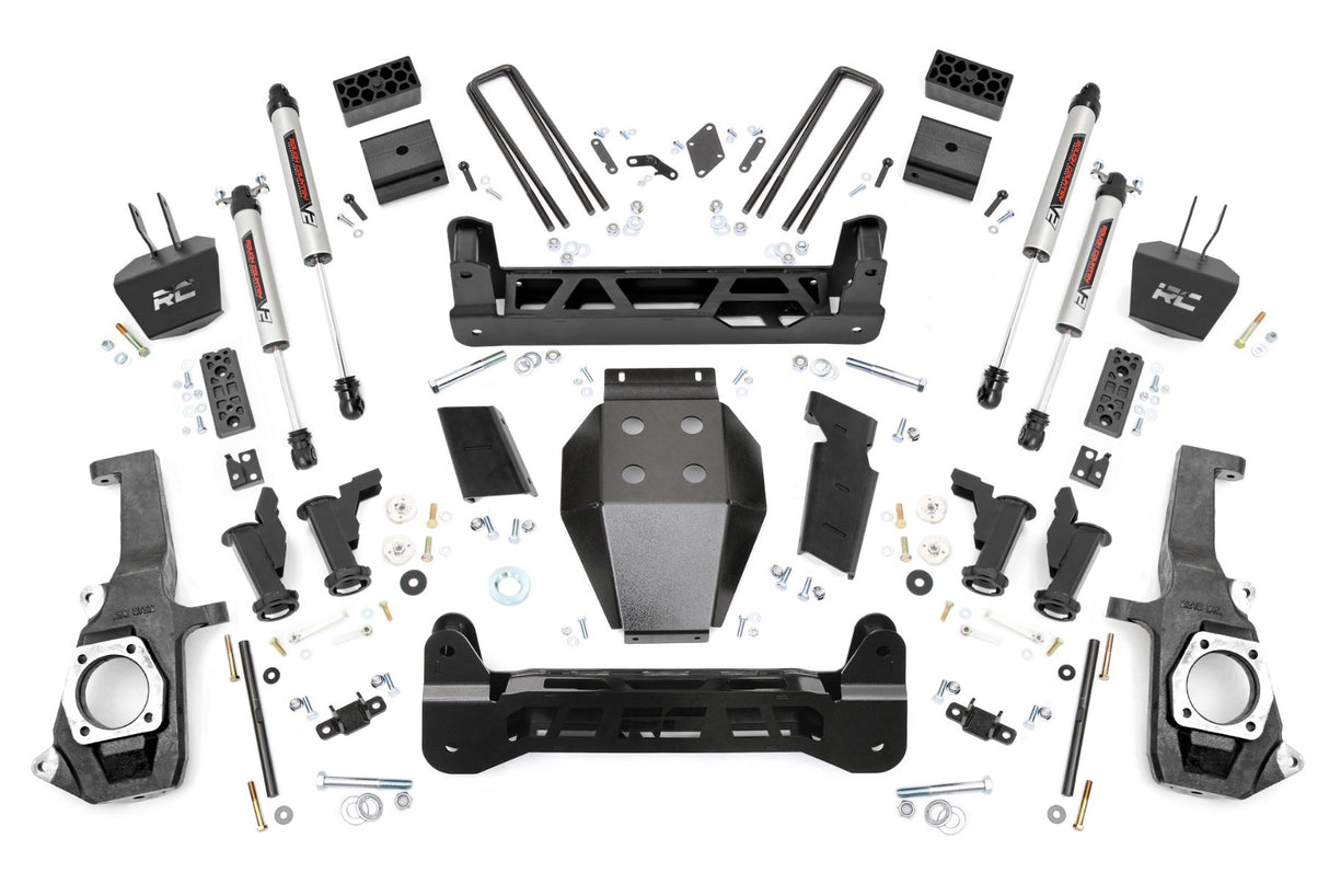 V2 monotube shocks for Chevy by Rough Country