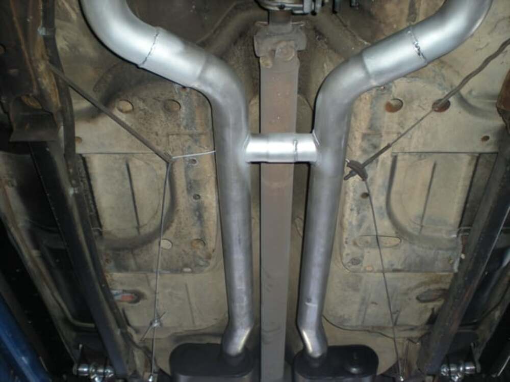 Exhaust system for 1967-1969 Chevy Camaro Exhaust stainless steel