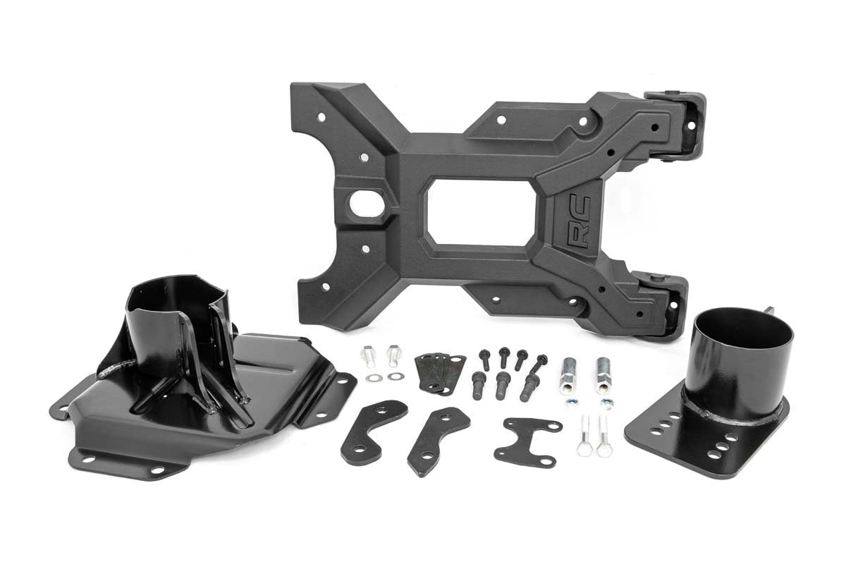 Tire carrier for 2007-2018 Jeep Wrangler JK by Rough Country