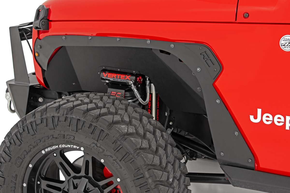 Fits Jeep Wrangler JL (18-24) (18-24) Fender Delete Kit; FR & RR; 10539