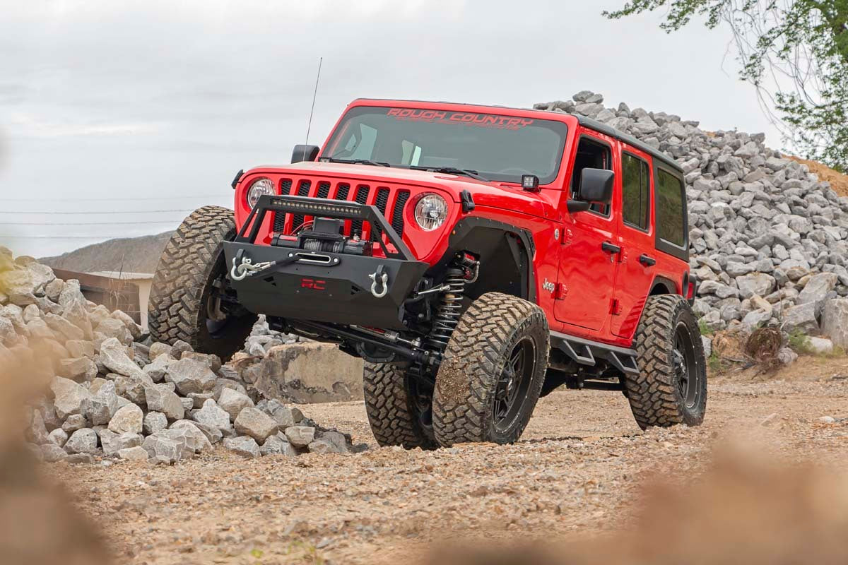 Fits Jeep Wrangler JL (18-24) (18-24) Fender Delete Kit; FR & RR; 10539