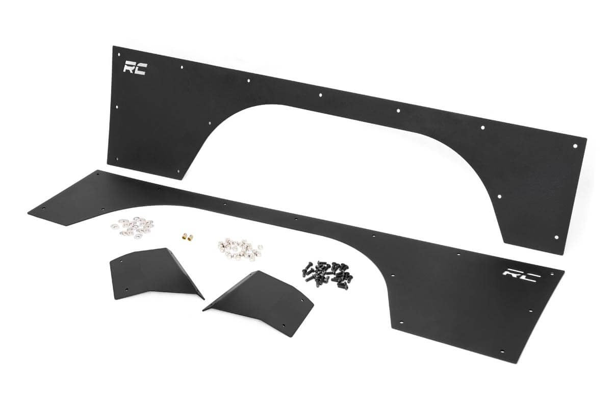 Fits Jeep Cherokee XJ (97-01) Fender & Quarter Panel Armor; Front; Combo 10577_A