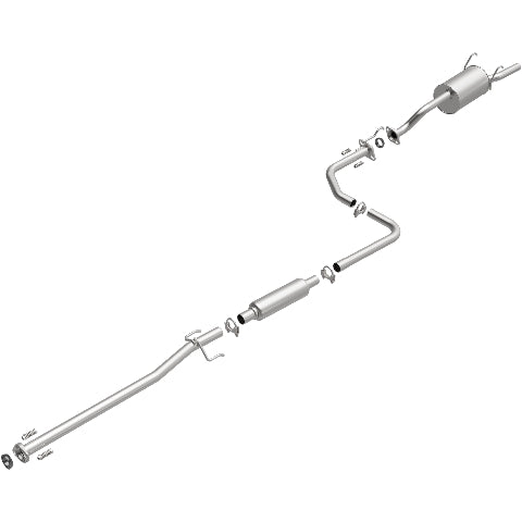 Fits 1996-2000 Honda Civic 1.6L Direct-Fit Replacement Exhaust System 106-0034 aluminized steel