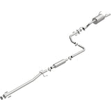 Fits 1996-2000 Honda Civic 1.6L Direct-Fit Replacement Exhaust System 106-0034 aluminized steel