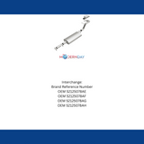 Fits 2007-2011 Dodge Nitro Direct-Fit Replacement Exhaust System 106-0047