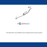 Fits 2010-2017 Lexus GX460 Direct-Fit Replacement Exhaust System 106-0076