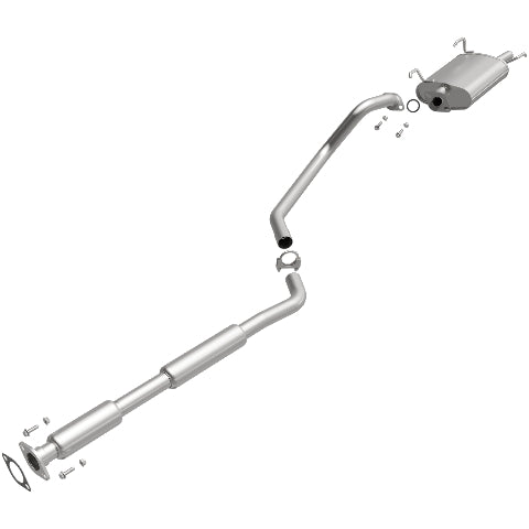 Fits 2000-2001 Nissan Sentra 1.8L Direct-Fit Replacement Exhaust System 106-0084 aluminized steel