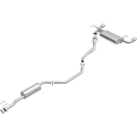 Fits 2003-2007 Nissan Murano 3.5L Direct-Fit Replacement Exhaust System 106-0098 aluminized steel