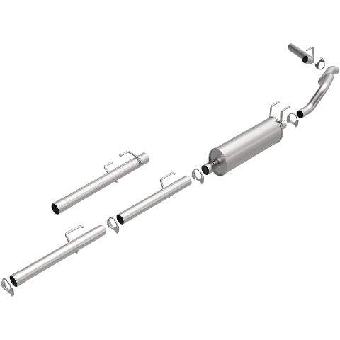 Fits 2006-2008 Dodge Ram 1500 Direct-Fit Replacement Exhaust System 106-0132 aluminized steel