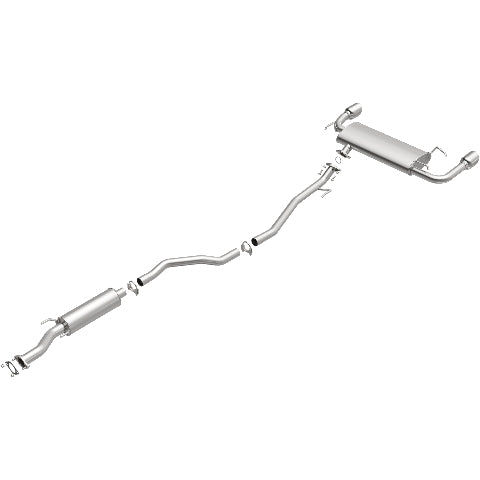 Fits 2009-2014 Nissan Murano 3.5L Direct-Fit Replacement Exhaust System 106-0137 aluminized steel