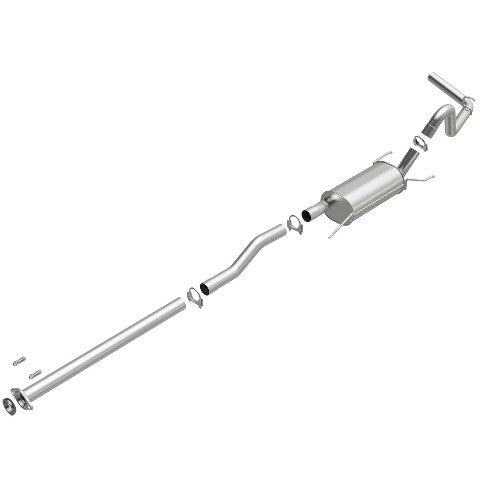 Fits 2005-2012 Toyota Tacoma 4.0L Direct-Fit Replacement Exhaust System 106-0171 aluminized steel