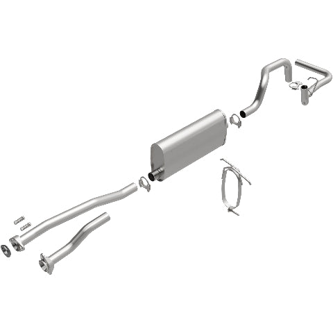 Fits 1998-2001 Mazda B2500 Direct-Fit Replacement Exhaust System 106-0178 aluminized steel