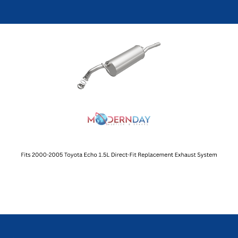 Fits 2000-2005 Toyota Echo 1.5L Direct-Fit Replacement Exhaust System 106-0209