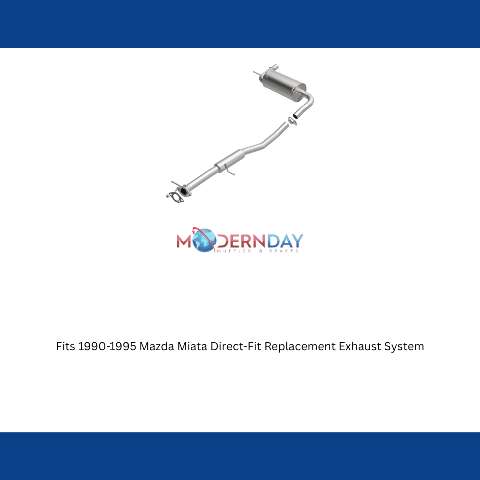 Fits 1990-1995 Mazda Miata Direct-Fit Replacement Exhaust System 106-0246