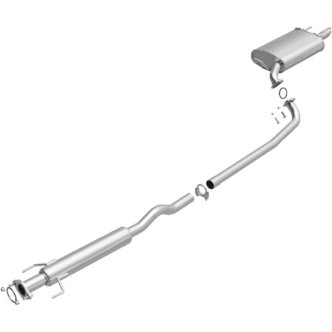 Fits 2002-2006 Toyota Camry 2.4L Direct-Fit Replacement Exhaust System 106-0262 aluminized steel