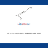 2012-2017 Nissan Direct-Fit Replacement Exhaust System 4.0L V6 106-0296 aluminized steel