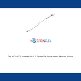 Fits 2001-2005 Honda Civic 1.7L Direct-Fit Replacement Exhaust System 106-0301