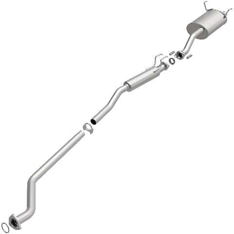 Fits 2002-2005 Honda Civic Direct-Fit Replacement Exhaust System 106-0358 aluminized steel