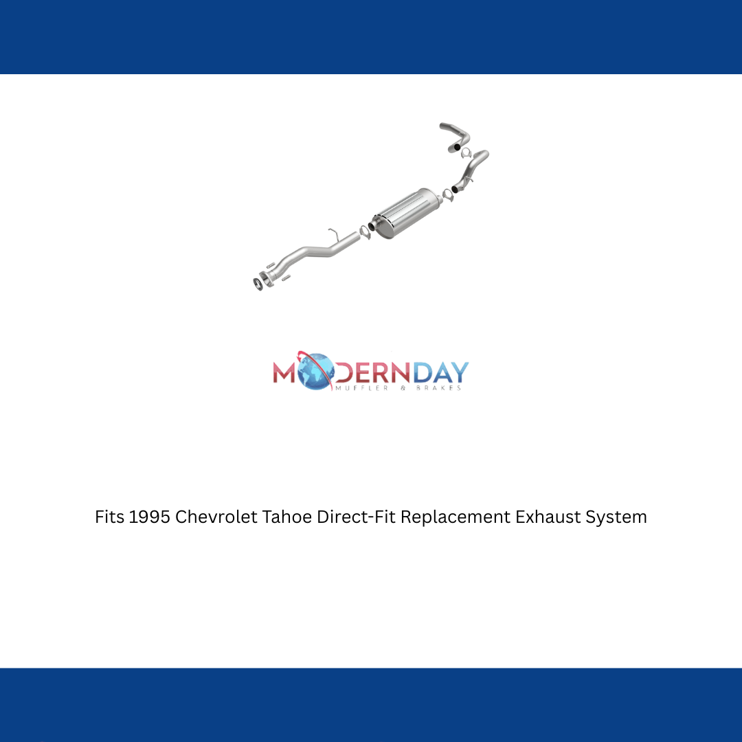 Fits 1995 Chevy Tahoe Direct-Fit Replacement Exhaust System 106-0433 for Chevy aluminized steel