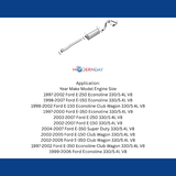 Fits 1997-2007 Ford Direct-Fit Replacement Exhaust System 106-0482 aluminized steel