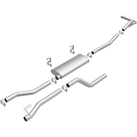Fits 1988-1993 GMC K1500 Direct-Fit Replacement Exhaust System 106-0491 aluminized steel