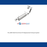 Fits 1997-2003 Ford Direct-Fit Replacement Exhaust System 106-0498 aluminized steel