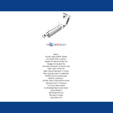 Fits 1997-2003 Ford Direct-Fit Replacement Exhaust System 106-0498 aluminized steel