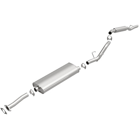 Fits 2005-2006 Buick Terraza Direct-Fit Replacement Exhaust System 106-0537 aluminized steel