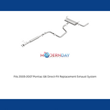 2005-2007 Pontiac G6 Direct-Fit Replacement Exhaust System 106-0633