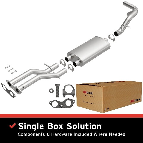 Direct-Fit Replacement Exhaust System 106-0665 steel