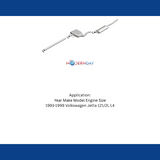 Fits 1986-1988 Toyota Pickup 2.4L Direct-Fit Replacement Exhaust System 106-0674 aluminized steel