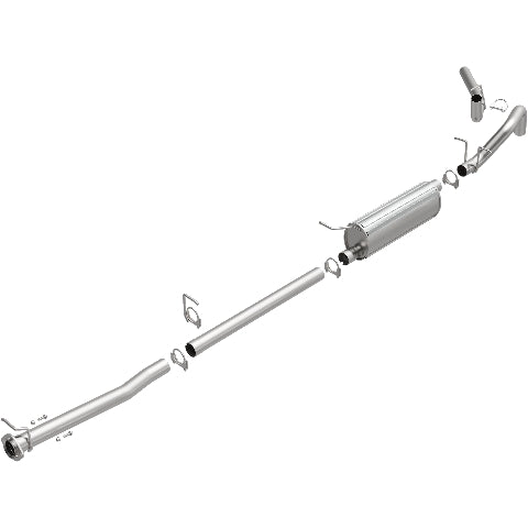 Fits 2008-2010 Ford Direct-Fit Replacement Exhaust System 106-0692 aluminized steel