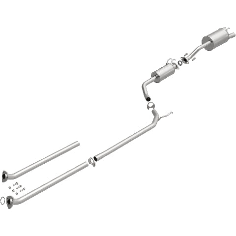 Fits 2006-2011 Honda Civic 1.8L Direct-Fit Replacement Exhaust System 106-0719 aluminized steel