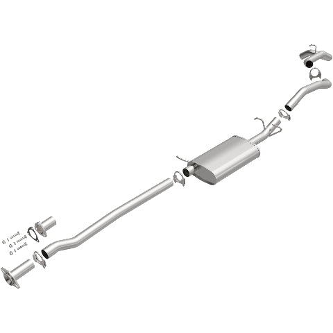 Fits 1992-1993 Chevy S10 Direct-Fit Replacement Exhaust System 106-0739 steel