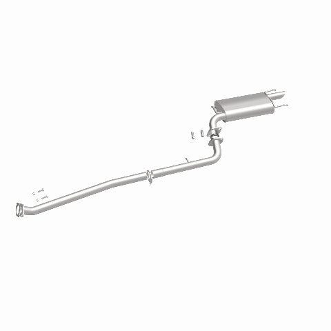 Fits 2012-2017 Toyota Camry 2.5L Direct-Fit Replacement Exhaust System 106-0746