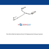 Fits 2011-2016 Kia Optima Direct-Fit Replacement Exhaust System 106-0769 aluminized steel