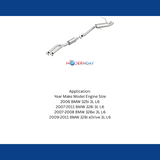 Fits 2006-2011 BMW Direct-Fit Replacement Exhaust System 106-0786