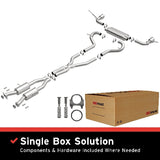 Fits 2011-2022 Jeep Direct-Fit Replacement Exhaust System 106-0834 aluminized steel