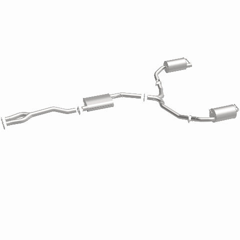 Direct-Fit Replacement Exhaust System 106-0842 for 2011-2014 Dodge aluminized steel