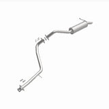Fits 2008-2015 Scion xB 2.4L Direct-Fit Replacement Exhaust System 106-0843 aluminized steel