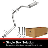 Fits 2008-2015 Scion xB 2.4L Direct-Fit Replacement Exhaust System 106-0843 aluminized steel