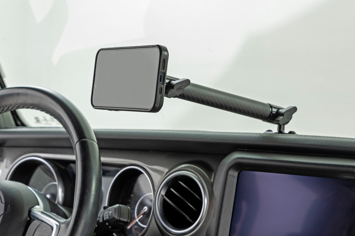 Dash Mount - 10" for 2018-2024 Jeep Wrangler JL by Rough Country