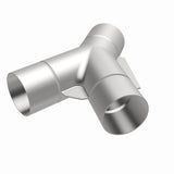 Universal Exhaust Pipe Smooth Trans Y 2.50 SS 70 deg. 10733 Magnaflow