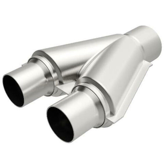 Universal Exhaust Pipe Smooth Trans Y 2/2.5 X 10 Al 10748 Magnaflow