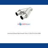 MagnaFlow exhaust pipe 2.25 inch inlet 2.5 inch outlet stainless steel 10758