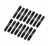 Mr. Gasket rocker arm studs screw in 3/8 inch Chevy black steel 1076